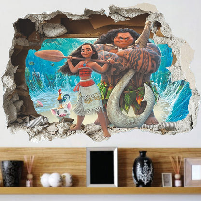 Autocollant mural (Moana)