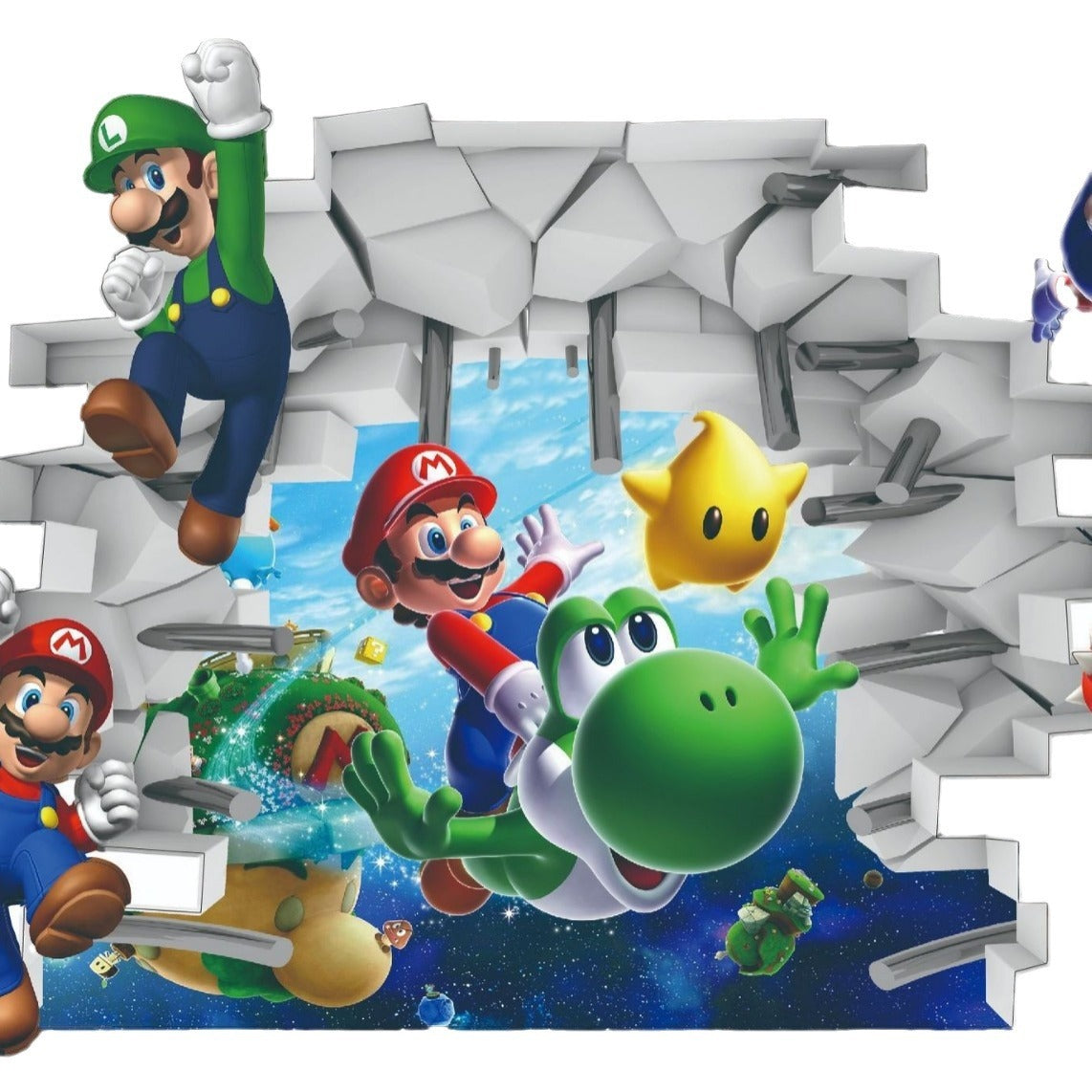 Wall sticker (Mario)