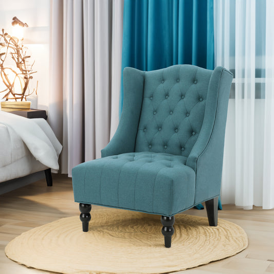 upholstered armchair