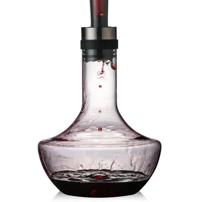 Décanteur de vin Aerator 100% sans plomb  en cristal.