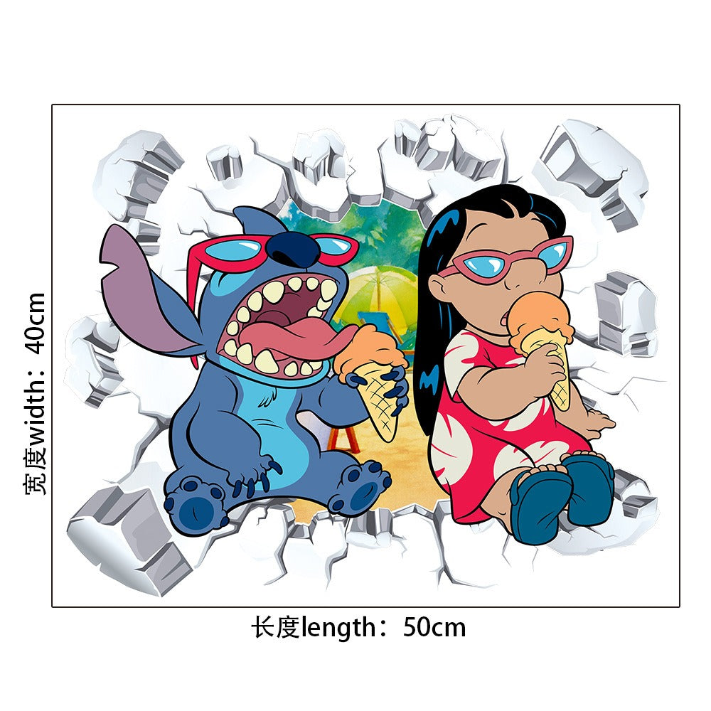 Wall sticker (Lilo &amp; Stitch)