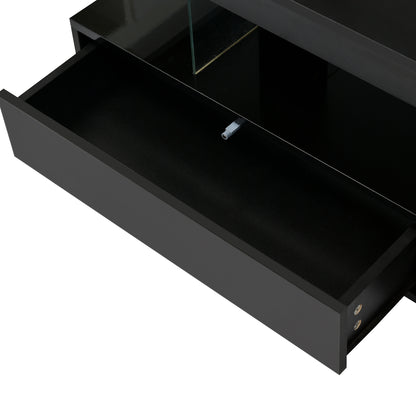 Table basse avec LED intégré