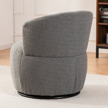 fauteuil d'appoint pivotant Gris