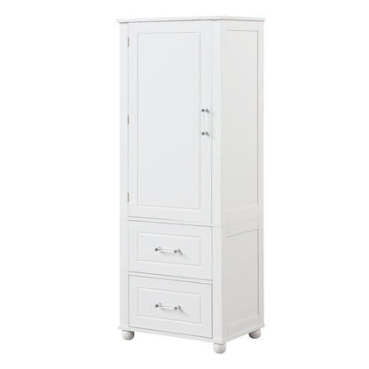 Large bathroom storage cabinet.