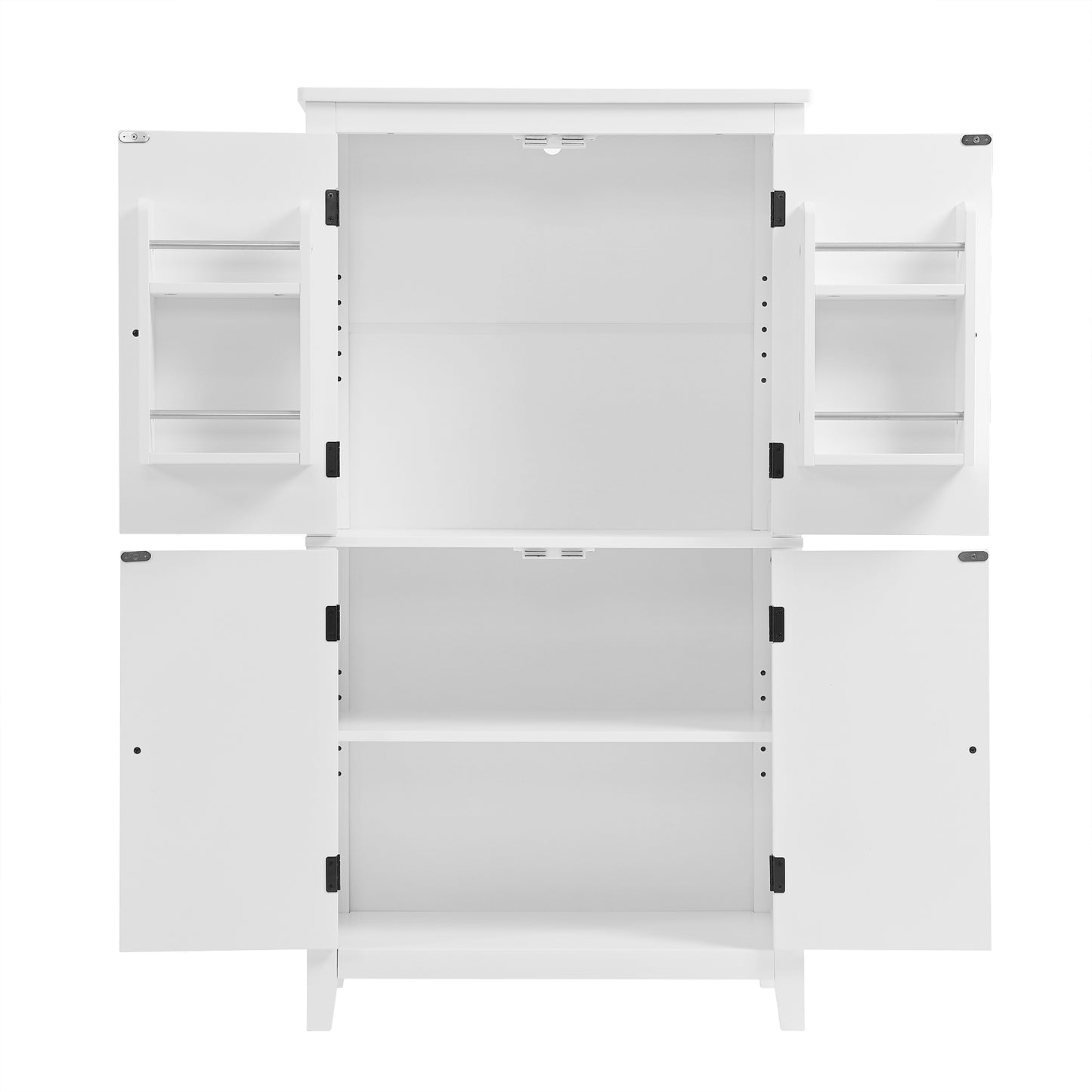 Bathroom floor storage cabinet