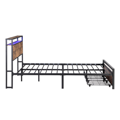 Full size complete bed base.