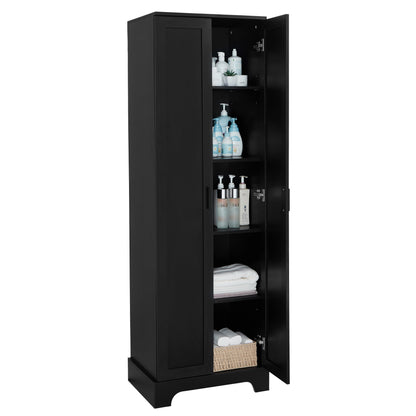 Bathroom storage cabinet with two doors