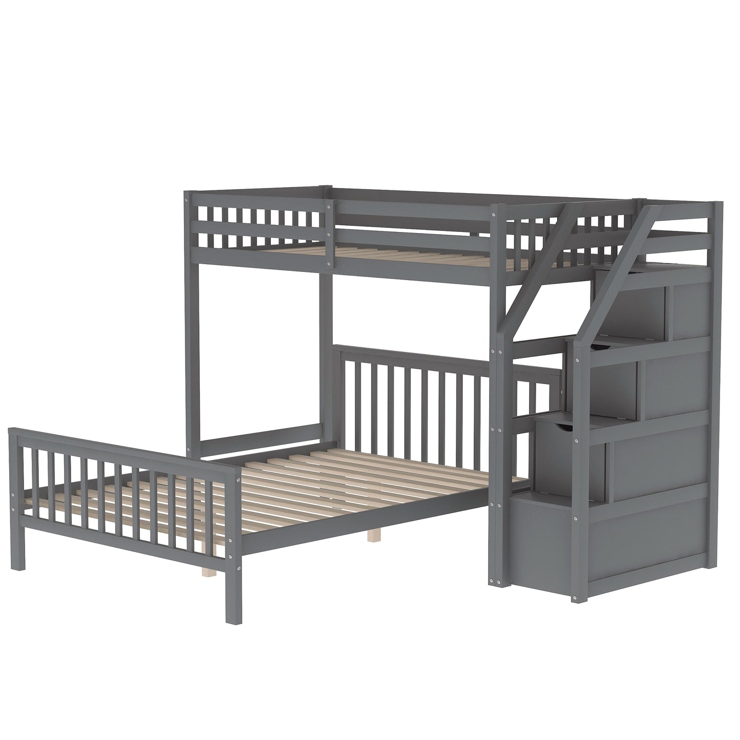 Bunk bed with stairs