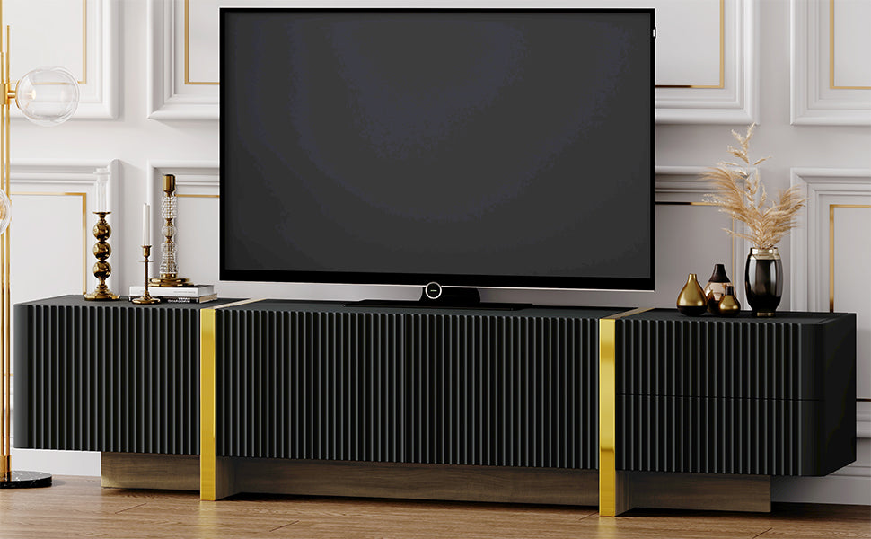 Mueble de TV de lujo.