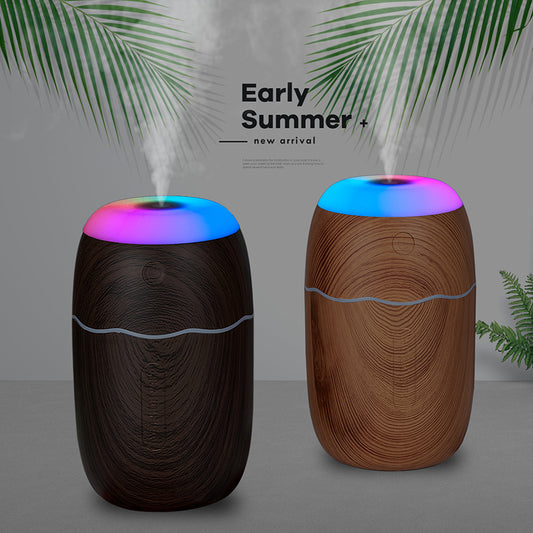 Wood grain humidifier.