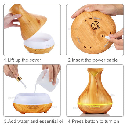 Essential oil diffuser 400 ml