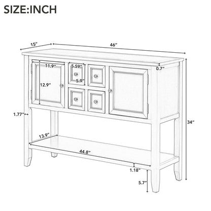 Wooden buffet