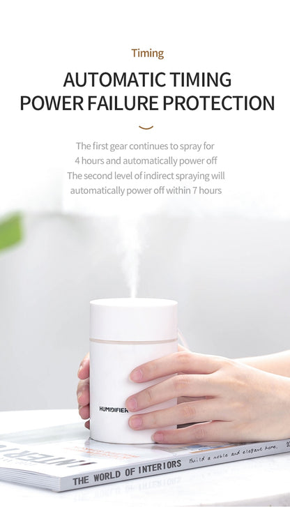 Humidifier with aromatherapy (USB)