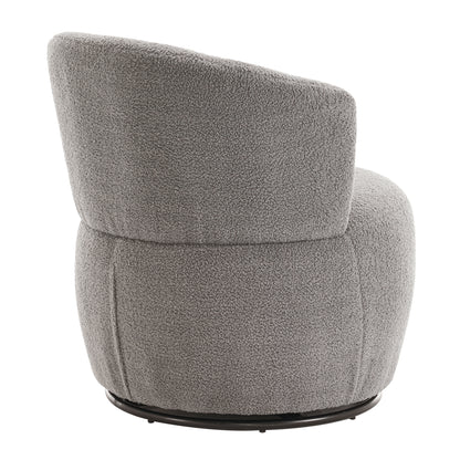 fauteuil d'appoint pivotant Gris