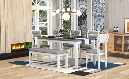 Dining table set (6 pieces)