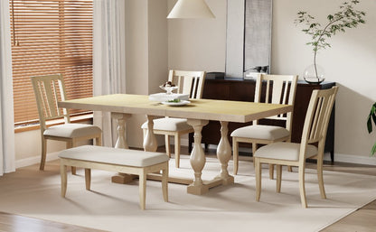 Dining table set (6 pieces)